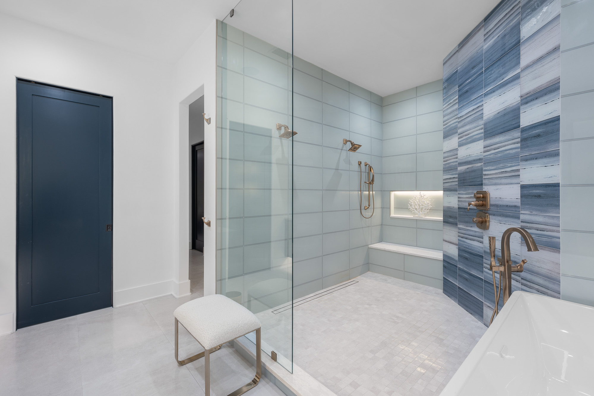 Modern bathroom work by Leland Visuals